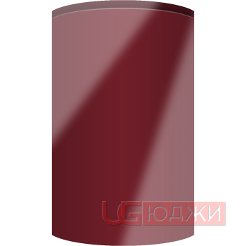 Фасад Эмаль Глянец 19мм Интегрированная ручка V1 полукруглый R300 высота 717-916мм