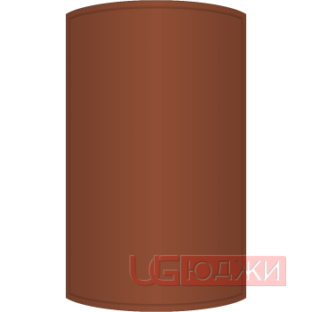 Фасад Эмаль Матовая 19мм Престиж Модерн 75 полукруглый R300 высота 357-716мм