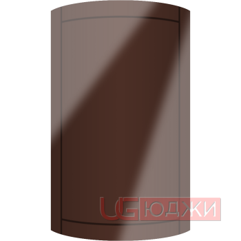 Фасад Эмаль Глянец 19мм Стандарт 6 полукруглый R300 высота 717-916мм