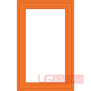 Фасад Эмаль Матовая 19мм Престиж Модерн 75 Витрина