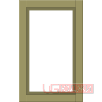 Фасад Эмаль Матовая 19мм Престиж Классика 67 Витрина