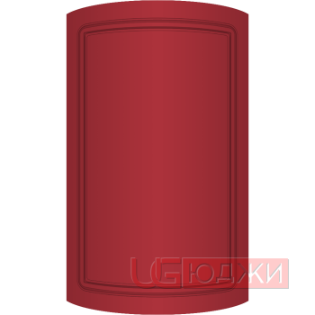 Фасад Эмаль Матовая 19мм Стандарт 1 полукруглый R300 высота 717-916мм