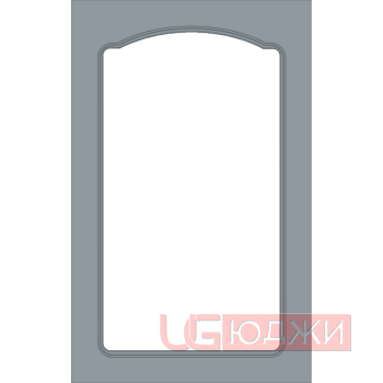 Фасад Эмаль Матовая 19мм Стандарт 3 Витрина