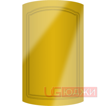 Фасад Эмаль Глянец 19мм Стандарт 3 полукруглый R300 высота 717-916мм