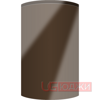 Фасад Эмаль Глянец 19мм Интегрированная ручка V1 полукруглый R300 высота 357-716мм