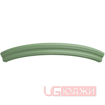 Карниз верхний прямой Эмаль Матовая 2400х60х80мм