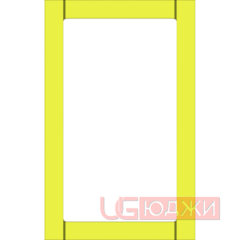 Фасад Эмаль Матовая 19мм Стандарт 6 Витрина