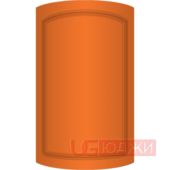 Фасад Эмаль Матовая 19мм Стандарт 11 полукруглый R300 высота 357-716мм