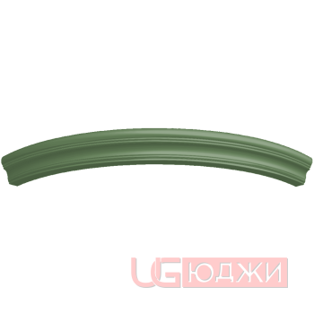 Карниз верхний прямой Эмаль Матовая 2400х60х80мм