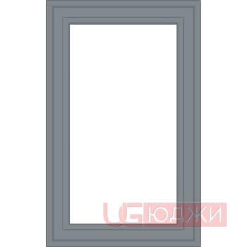 Фасад Эмаль Матовая 19мм Престиж Модерн 75 Витрина