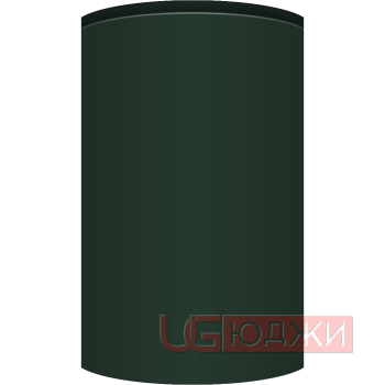 Фасад Эмаль Матовая 19мм Интегрированная ручка V1 полукруглый R300 высота 357-716мм