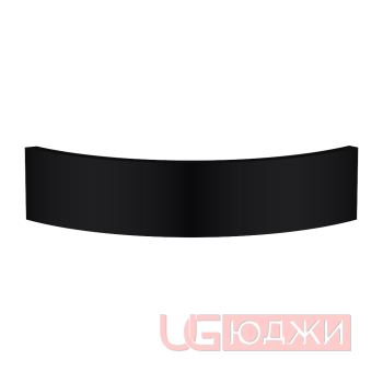 Цоколь полукруглый Эмаль Матовая R300х100мм