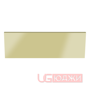 Цоколь прямой Эмаль Глянец 2300х150х19мм