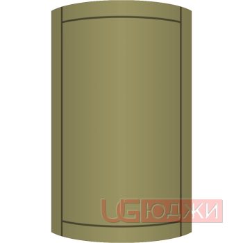 Фасад Эмаль Матовая 19мм Стандарт 6 полукруглый R300 высота 357-716мм