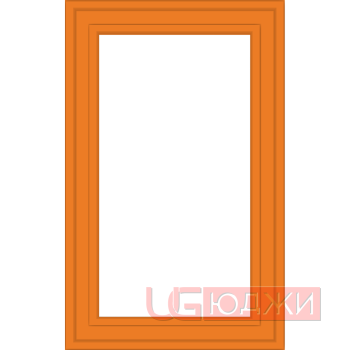 Фасад Эмаль Матовая 19мм Престиж Модерн 75 Витрина