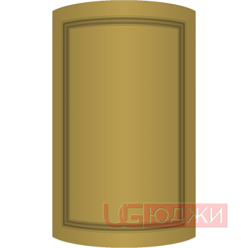 Фасад Эмаль Матовая 19мм Престиж Классика 73 полукруглый R300 высота 717-916мм