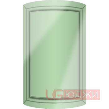 Фасад Эмаль Глянец 19мм Престиж Классика 71 полукруглый R300 высота 717-916мм