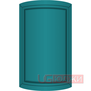 Фасад Эмаль Матовая 19мм Престиж Классика 71 полукруглый R300 высота 357-716мм