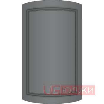 Фасад Эмаль Матовая 19мм Престиж Классика 73 полукруглый R300 высота 717-916мм