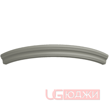 Карниз верхний прямой Эмаль Матовая 2400х60х80мм