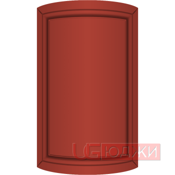 Фасад Эмаль Матовая 19мм Престиж Классика 71 полукруглый R300 высота 717-916мм