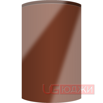 Фасад Эмаль Глянец 19мм Интегрированная ручка V1 полукруглый R300 высота 717-916мм