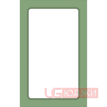 Фасад Эмаль Матовая 19мм Стандарт 1 Витрина