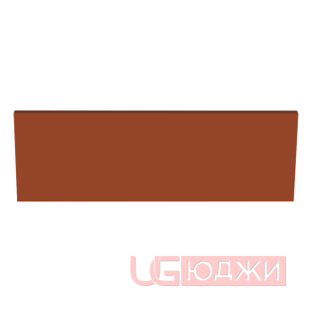 Цоколь прямой Эмаль Матовая 2300х150х19мм