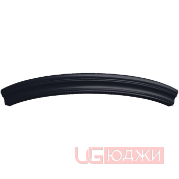 Карниз верхний прямой Эмаль Матовая 2400х60х80мм