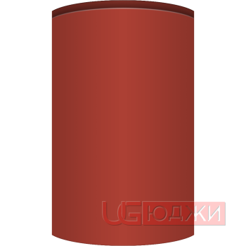 Фасад Эмаль Матовая 19мм Интегрированная ручка V1 полукруглый R300 высота 717-916мм