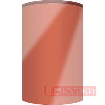 Фасад Эмаль Глянец 19мм Интегрированная ручка V1 полукруглый R300 высота 357-716мм