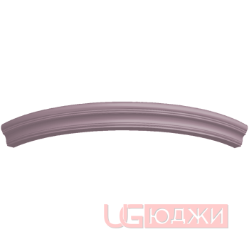 Карниз верхний прямой Эмаль Матовая 2400х60х80мм