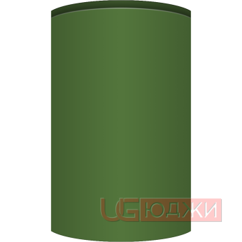 Фасад Эмаль Матовая 19мм Интегрированная ручка V1 полукруглый R300 высота 357-716мм