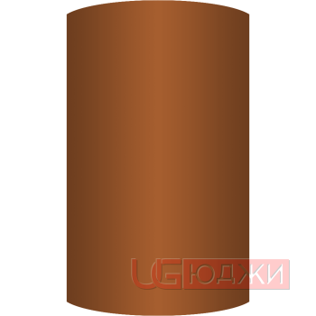 Фасад Эмаль Матовая 19мм Стандарт 15 полукруглый R300 высота 717-916мм