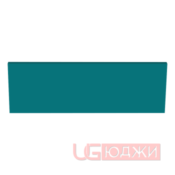 Цоколь прямой Эмаль Матовая 2300х150х19мм