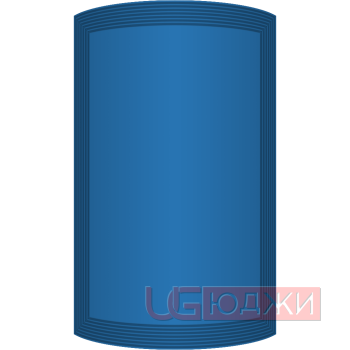 Фасад Эмаль Матовая 19мм Престиж Модерн 77 полукруглый R300 высота 717-916мм