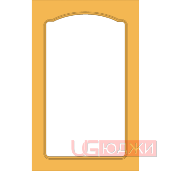 Фасад Эмаль Матовая 19мм Стандарт 3 Витрина