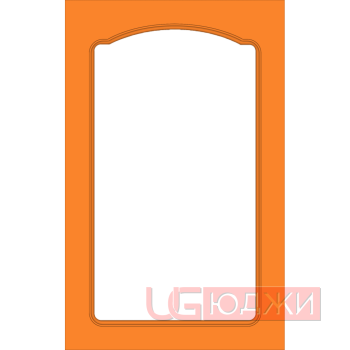 Фасад Эмаль Матовая 19мм Стандарт 3 Витрина