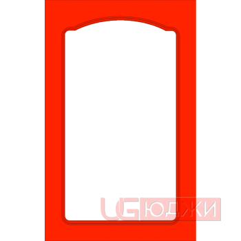 Фасад Эмаль Матовая 19мм Стандарт 3 Витрина