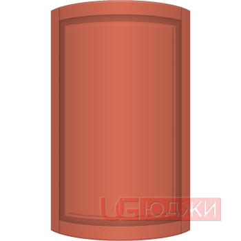 Фасад Эмаль Матовая 19мм Престиж Классика 67 полукруглый R300 высота 717-916мм