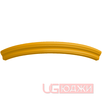 Карниз верхний полукруглый Эмаль Матовая R300х60мм