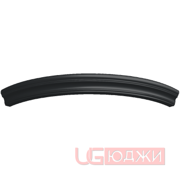 Карниз верхний полукруглый Эмаль Матовая R300х60мм