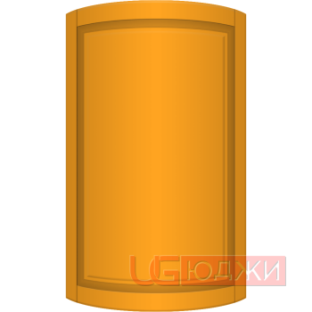 Фасад Эмаль Матовая 19мм Престиж Классика 67 полукруглый R300 высота 357-716мм