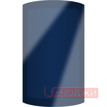 Фасад Эмаль Глянец 19мм Престиж Модерн 77 полукруглый R300 высота 717-916мм