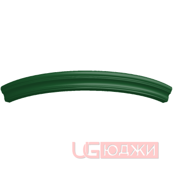 Карниз верхний прямой Эмаль Матовая 2400х60х80мм