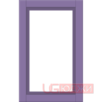 Фасад Эмаль Матовая 19мм Престиж Классика 67 Витрина