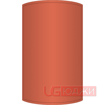 Фасад Эмаль Матовая 19мм Престиж Модерн 75 полукруглый R300 высота 717-916мм