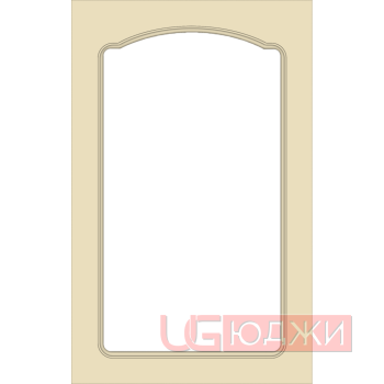 Фасад Эмаль Матовая 19мм Стандарт 3 Витрина