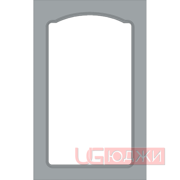 Фасад Эмаль Матовая 19мм Стандарт 3 Витрина