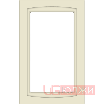 Фасад Эмаль Матовая 19мм Престиж Классика 66 Витрина